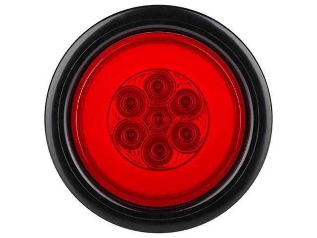 RV HALO LED 4quot Sealed Round StopTurnTail Lights Red