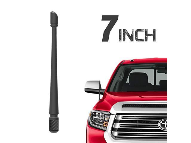 Antenna Compatible with Toyota Tundra 20002021 7 inches Flexible Rubber Antenna Replacement Designed for Optimized FMAM Reception