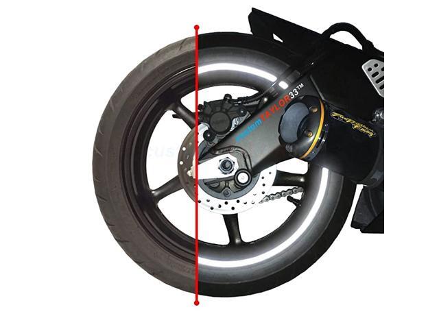 Black Engineering Grade Reflective Copyrighted Rim Tapes - (Must Select Your Rim Size)