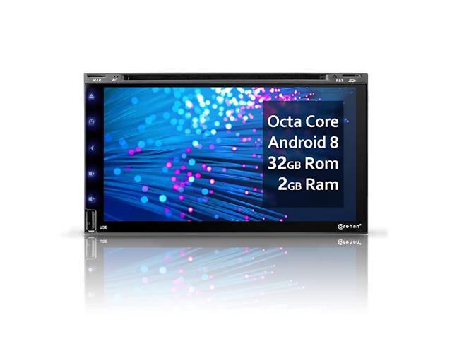 Double Din Android Car Stereo 7 inch 2GB Ram 32 ROM Touch Screen in Dash Car Radio DVD CD Player with Bluetooth WiFi GPS Navigation System Android