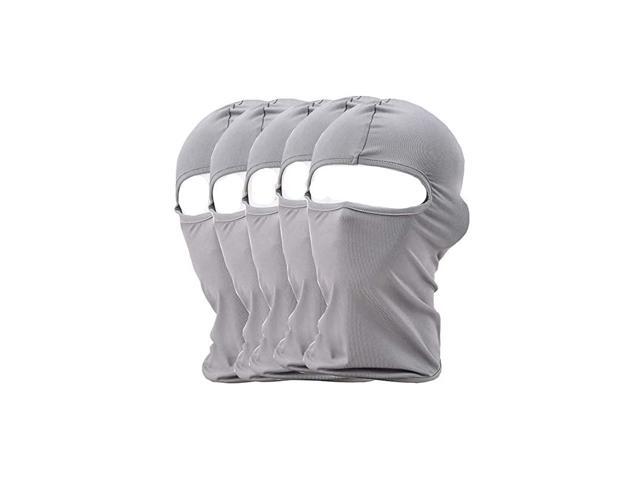 5pcs 1 Package Balaclava 1-Pack Face Mask Motorcycle Helmets Liner Ski Gear Neck Gaiter Ski Mask Accessories by CxYuan