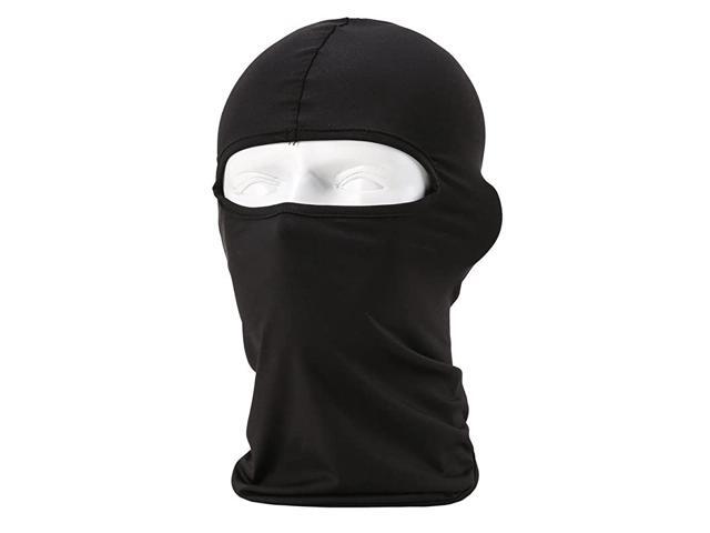 Black Balaclava Ghosts Skull Full Face Mask for Cosplay Party Halloween Outdoor Motorcycle Bike Cycling Skateboard Hiking Skiing Snowmobile Snowboard
