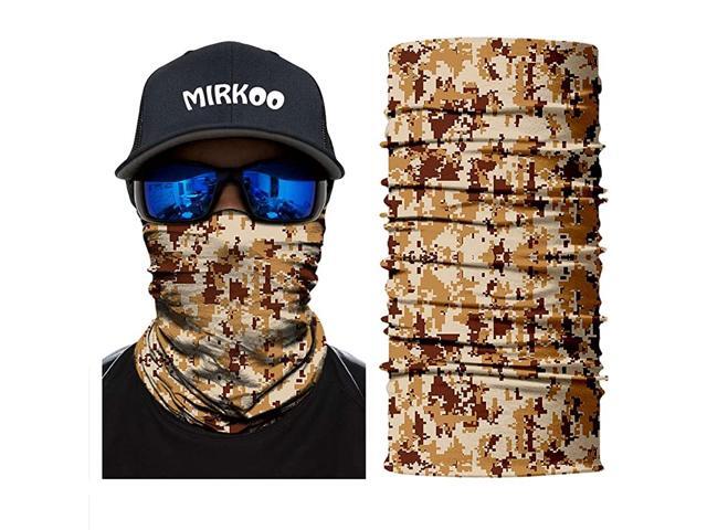 Outdoor Camouflage Face Mask Breathable Seamless Tube Dust-proof Windproof UV Protection Motorcycle Bicycle ATV Face Mask for Motorcycling Cycling