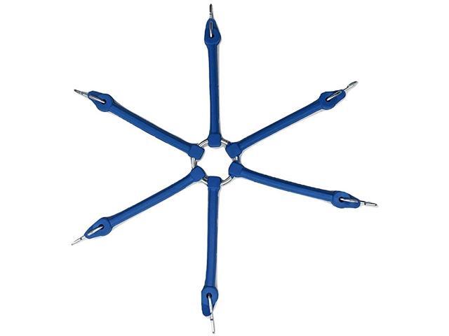 39229 Truck Spider Tensioner Tightener Bungee Tire Chains Set of 2 Color may vary from light blue to dark blue