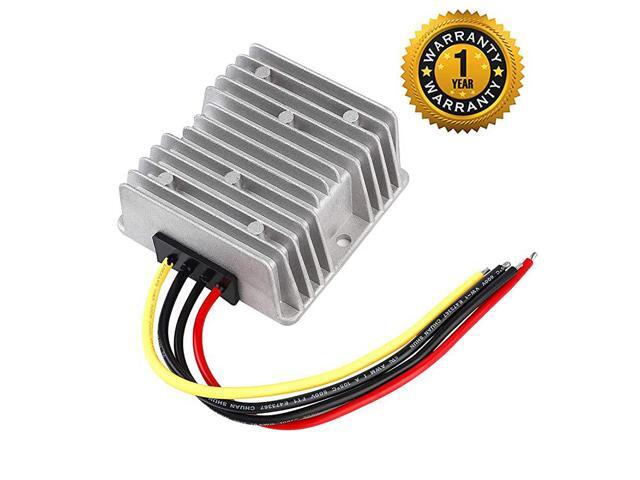 Voltage Regulator Buck Converter 48V Step Down to 12V 20A 240W Reducer Power Converter Waterproof Module Transformer for Golf Cart Club Car