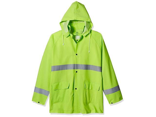3PR0350NX Extra Large Fluorescent Green 35mm Rain Jacket
