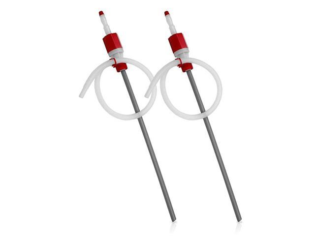 TRDRUM30 Heavy Duty Drum Barrel Piston-Action High Speed Siphon (55 GPM) for 15 30 55 Gallon Bpa-Free Hand Pumps