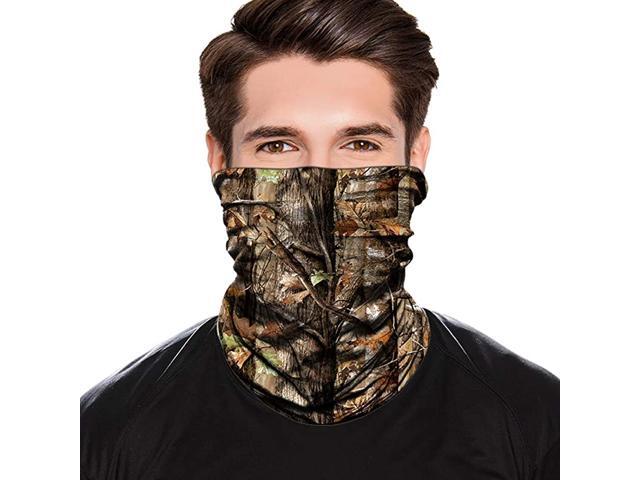 Seamless Neck Gaiter Shield Scarf Bandana Face Mask Seamless UV Protection for Motorcycle Cycling Riding Running Headbands