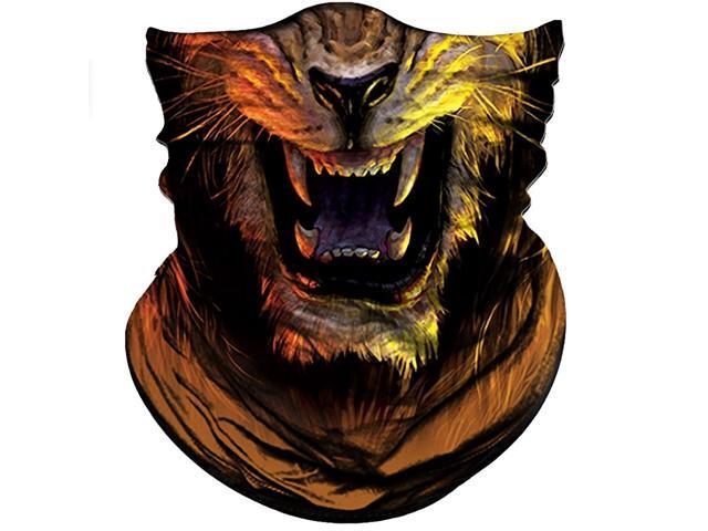 Animal Face Mask Bandana for Sun Dust Wind Protection Seamless Bandana Rave Face Mask for Men Women Festival Fishing Hunting Motorcycle Riding