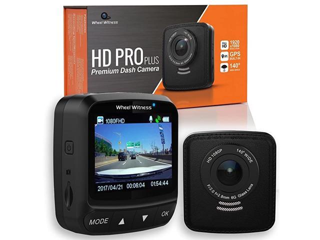 HD PRO Plus Premium Dash Cam w/WiFi & GPS iPhone Android Compatible Sony Exmor Sensor Dashboard Camera G Sensor Night Vision for Uber Lyft