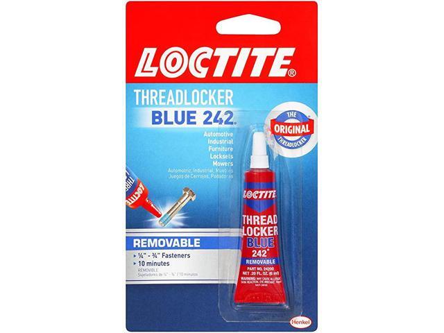 Heavy Duty Threadlocker 02 oz Blue 242 12 Pack