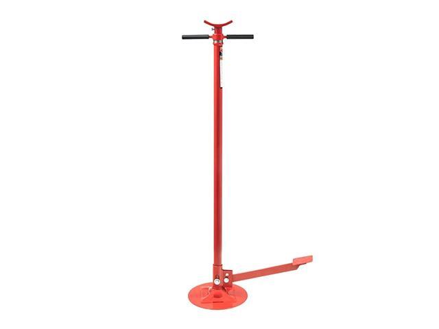 6810A Underhoist Support Stand with Foot Pedal ¾ Ton Capacity Large Base Bearing Mounted Spin Handle Easy Turning Height Adjustment Under Load