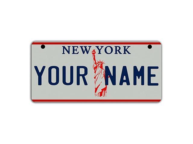 Reign BRGiftShop Personalized Custom Name Bicycle Toy Car Moto Golf Cart Keychain License Plate (All 50 States)