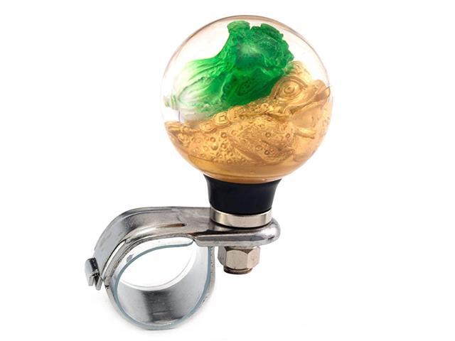 Car Wheel Knob Steering Suicide Spinner Lucky Style Car Power Handle Grip Knobs Fit Most Manual Automatic Vehicles