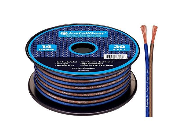 14 Gauge AWG 30ft Speaker Wire True Spec and Soft Touch Cable
