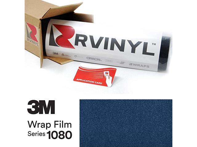 2080 G12 Gloss Black 5ft x 19ft W/Application Card Vinyl Vehicle Car Wrap Film Sheet Roll