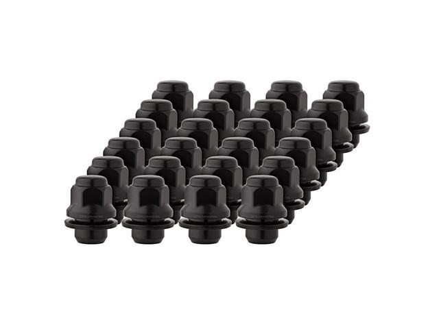Black Lug Nuts for Toyota Lexus Scion Aluminum Wheels 90084-94001 990511