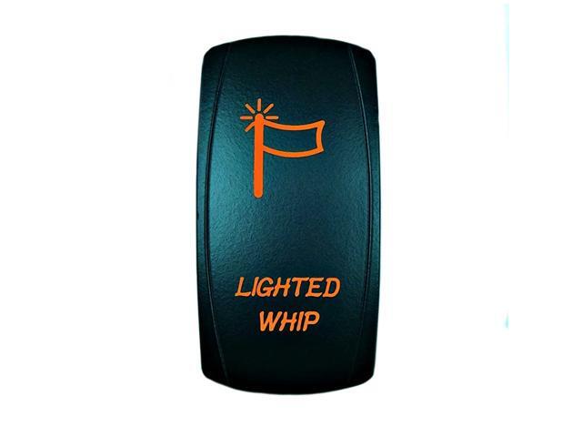 5 Pin Laser Automotive Rocker Switches On/Off LED Light 12V 20A - Interior Accessories for Car Truck UTV ATV Utility and Off-Road Vehicles