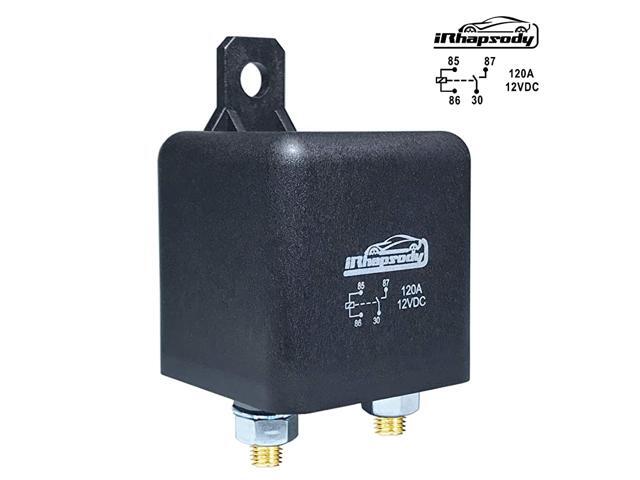 12 V DC 120 Amp 4 Pin Heavy Duty Relay/Split Charge Relay Switch 4 Terminal Relay