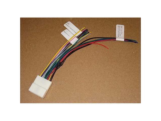 SubaruNissan HeadunitRadio Wiring Harness with Steering Wheel Switch Wires