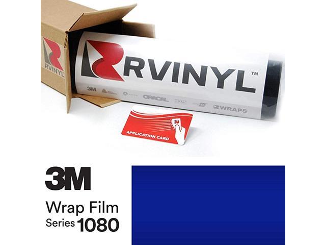 1080 G378 Gloss Blue Raspberry 5ft x 20ft W/Application Card Vinyl Vehicle Car Wrap Film Sheet Roll