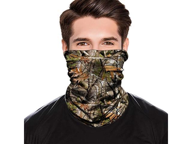 Seamless Neck Gaiter Shield Scarf Bandana Face Mask Seamless UV Protection for Motorcycle Cycling Riding Running Headbands