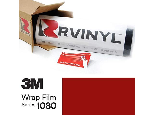 2080 G12 Gloss Black 5ft x 16ft W/Application Card Vinyl Vehicle Car Wrap Film Sheet Roll