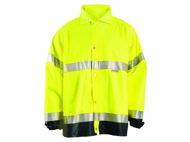 Hi-Viz Rainwear Jacket Yellow 4XL (LUX-TJR-Y4X)