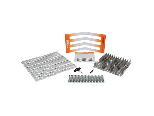 50015502 120-Stud Track Pack with Round Backers - 140' Stud Length