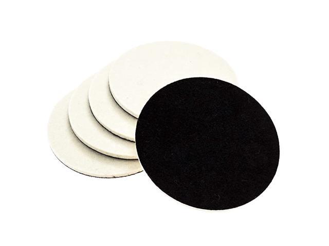 Glass Polishing Pad Discs for Use with Cerium Oxide 5 Pack 3' 5' and 6' Remove Scratches and Scuffs in Windshields Windows Table Tops and