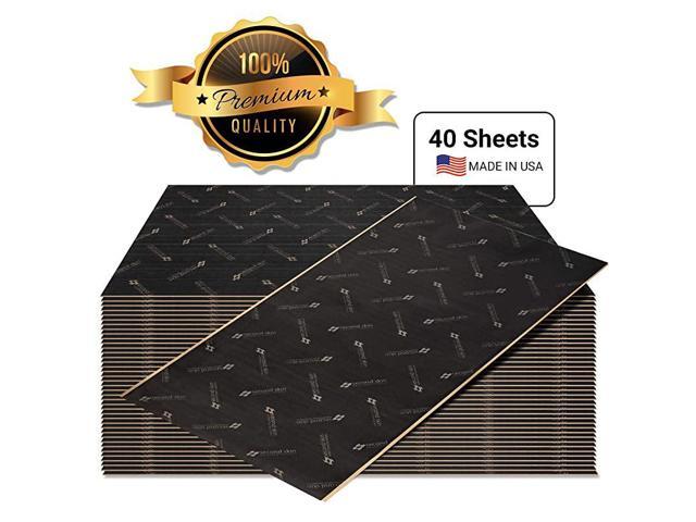 Audio Damplifier Premium Automotive Sound Deadening Mat - Butyl Rubber Car Sound Deadener and Thermal Insulation - Made in The USA (80 Sq Ft)