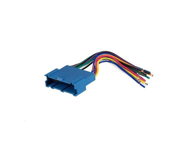 GM03B Car Stereos Color Coded Power and Speaker Wiring Harness Connector Kit for Select 199405 GM Vehicles