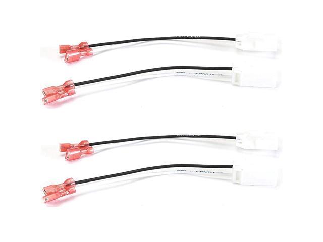 2) Pair of 72-6514 Speaker Wire Adapters for Select Chrysler and Dodge Vehicles - 4 Total Adapters