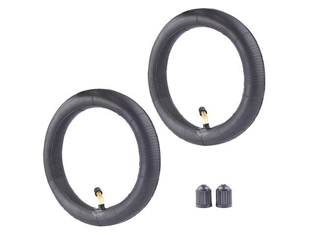 Pack of Inner Tube 00 x 45 Inner Tube 8 x 1 1/4 with Bent Stem for A-Bike Folding Bike Butyl Rubber