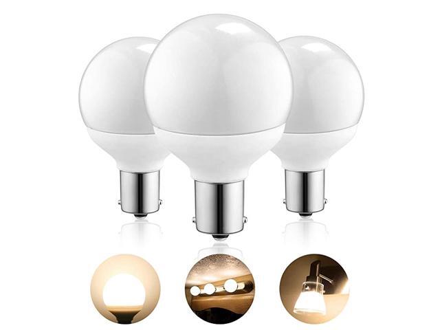 12 Volt RV Led Light Bulbs BA15s 20-99/1141/1156 12V Vanity Replacement Bulbs for 5th Wheel Camper Trailer Motorhomes Marine Boat Interior Light