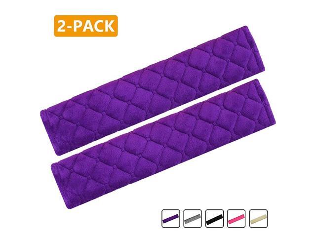Car Seat Belt Cover Pad 2-Pack Soft Car Safety Seat Belt Strap Shoulder Pad for Adults and Children Suitable for Car Seat Belt Backpack