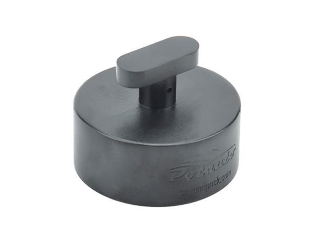 Universal Aluminum Jack Pad Jacking Puck Adapter Support Jack Pad for Chevrolet Black