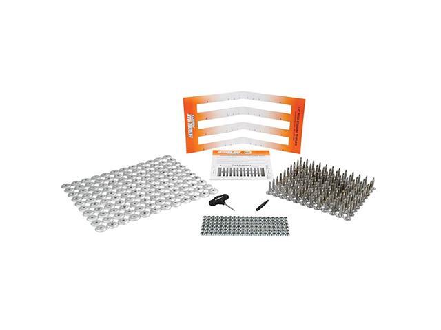 50015502 120-Stud Track Pack with Round Backers - 140' Stud Length