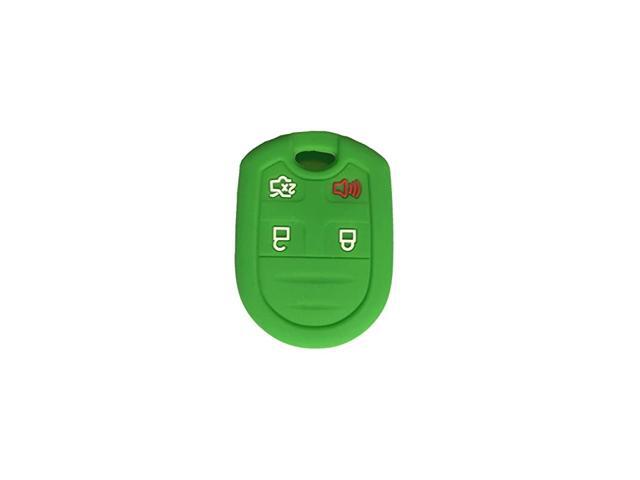 New Black Key Fob Case Cover Skin Key Jacket Keyless Smart Jacket Cover Protector for Ford Expedition F150 F250-350 LINCOLN Navigator