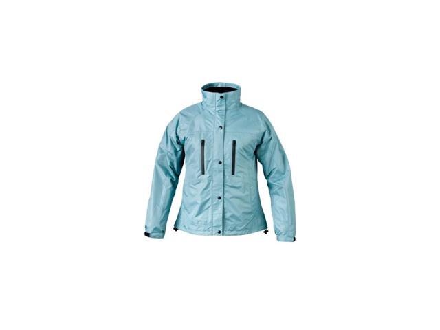 Ladies RX Rain Jacket (Aqua Blue XX-Large)