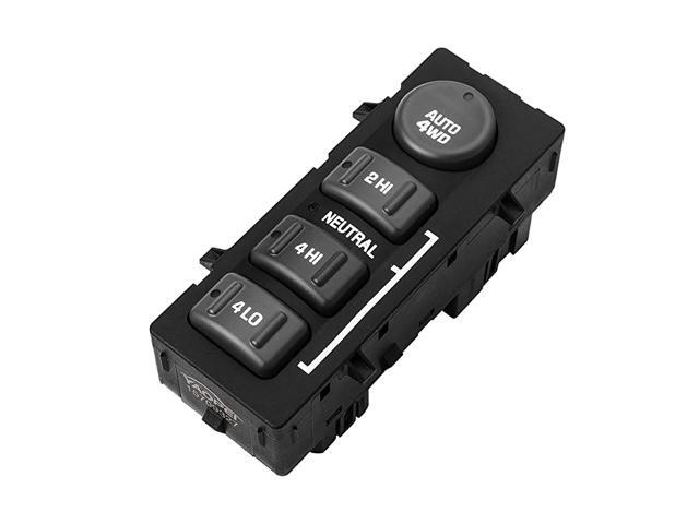 Selector 4WD Four Wheel Drive Switch 901-062 15709327 for 1999-2002 Chevy GMC Sierra Silverado Yukon 1500 2500Cadillac Escalade 2002
