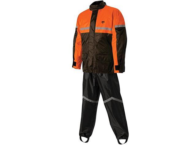 SR-6000 Stormrider Two-Piece Rain Suit (XX-LARGE) (BLACK/ORANGE)