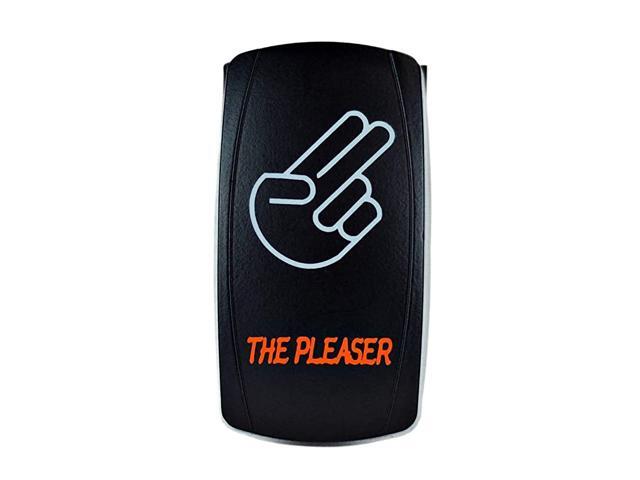 5 Pin Laser Automotive Rocker Switches On/Off LED Light 12V 20A - Interior Accessories for Car Truck UTV ATV Utility and Off-Road Vehicles (The