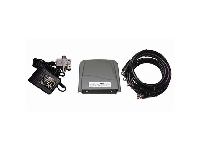 PA18 Ultra LowNoise Preamplifier 4K Ready Rural Areas Cable Runs Over 100 ft Indoor Attic Outdoor Highperformance Coaxial Cables Power inserter 12V