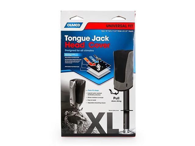 Electric Tongue Jack Head Cover- Protects Your Electric Tongue Jack from Harmful UV Rays Excess Moisture and Dirt and Debris (48356)