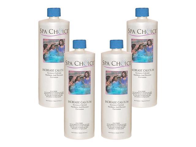 Choice 4723306104 Increase Calcium for s and Hot Tubs 4 Pack 1 quart