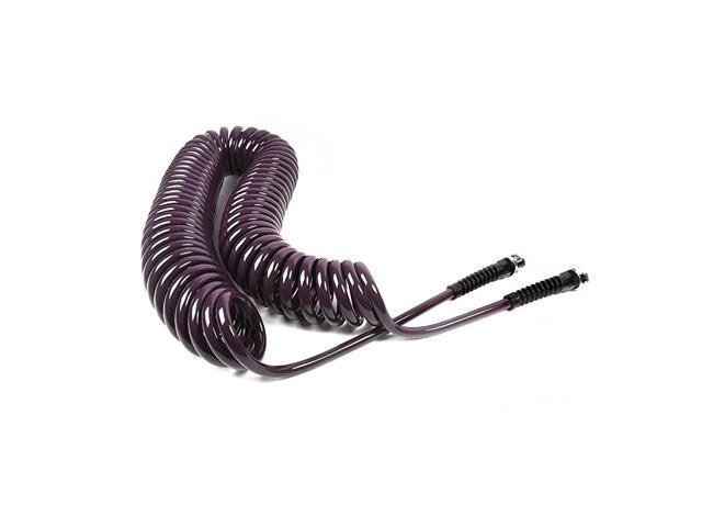 Professional Coil Garden Hose Lead Free amp Drinking Safe 25Foot x 38Inch Eggplant