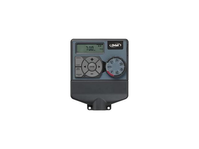 4 Station Sprinkler Timer with Easy Dial