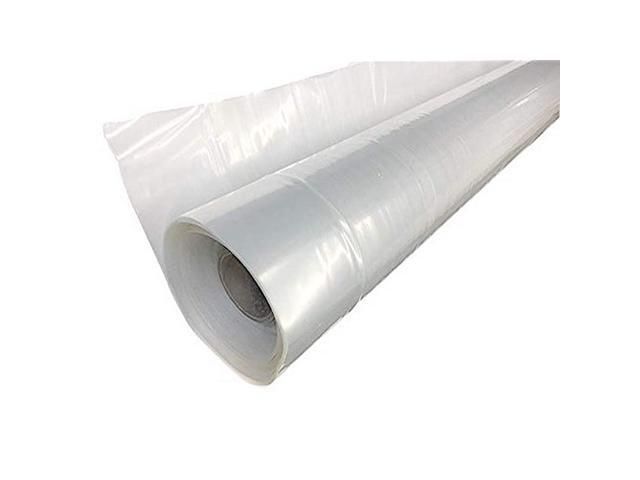 Green Store Greenhouse Plastic Film Clear Polyethylene Cover UV Resistant 10 ft Wide x 10 ft Long