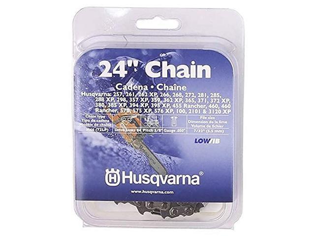 Chainsaw Chain 24Inch 050 Gauge 38 Pitch Low Kickback LowVibration Gray 24 inches 591119484